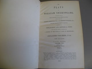 The Plays of William Shakspeare. In Eight Volumes.
