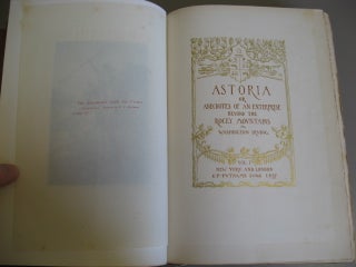 Astoria; or, Anecdotes of an Enterprise Beyond the Rocky Mountains.