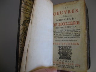 Les Oeuvres de Monsieur de Moliere. Tome Troisieme.