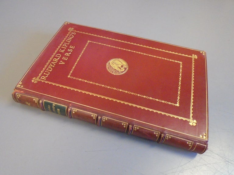 Rudyard Kipling's Verse. Inclusive Edition. 1885-1918